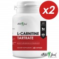 Atletic Food 100% Pure L-Carnitine Tartrate 600 mg - 120 капсул (2 шт по 60 капс)